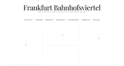 Desktop Screenshot of frankfurt-bahnhofsviertel.de