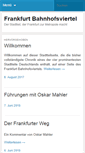 Mobile Screenshot of frankfurt-bahnhofsviertel.de